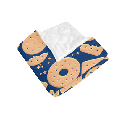 Cracker Pattern Print Design 03 Premium Quilt