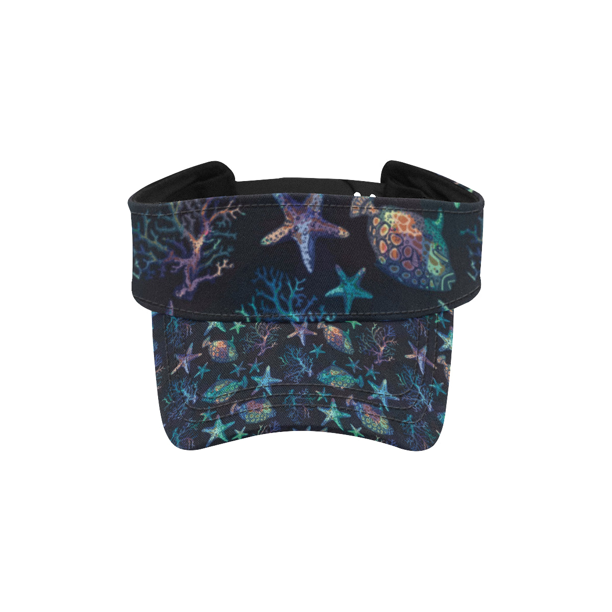 Starfish Pattern Print Design 01 Unisex Sun Visor