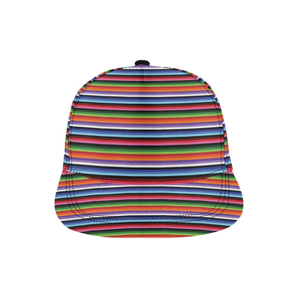 Serape Design Snapback Cap