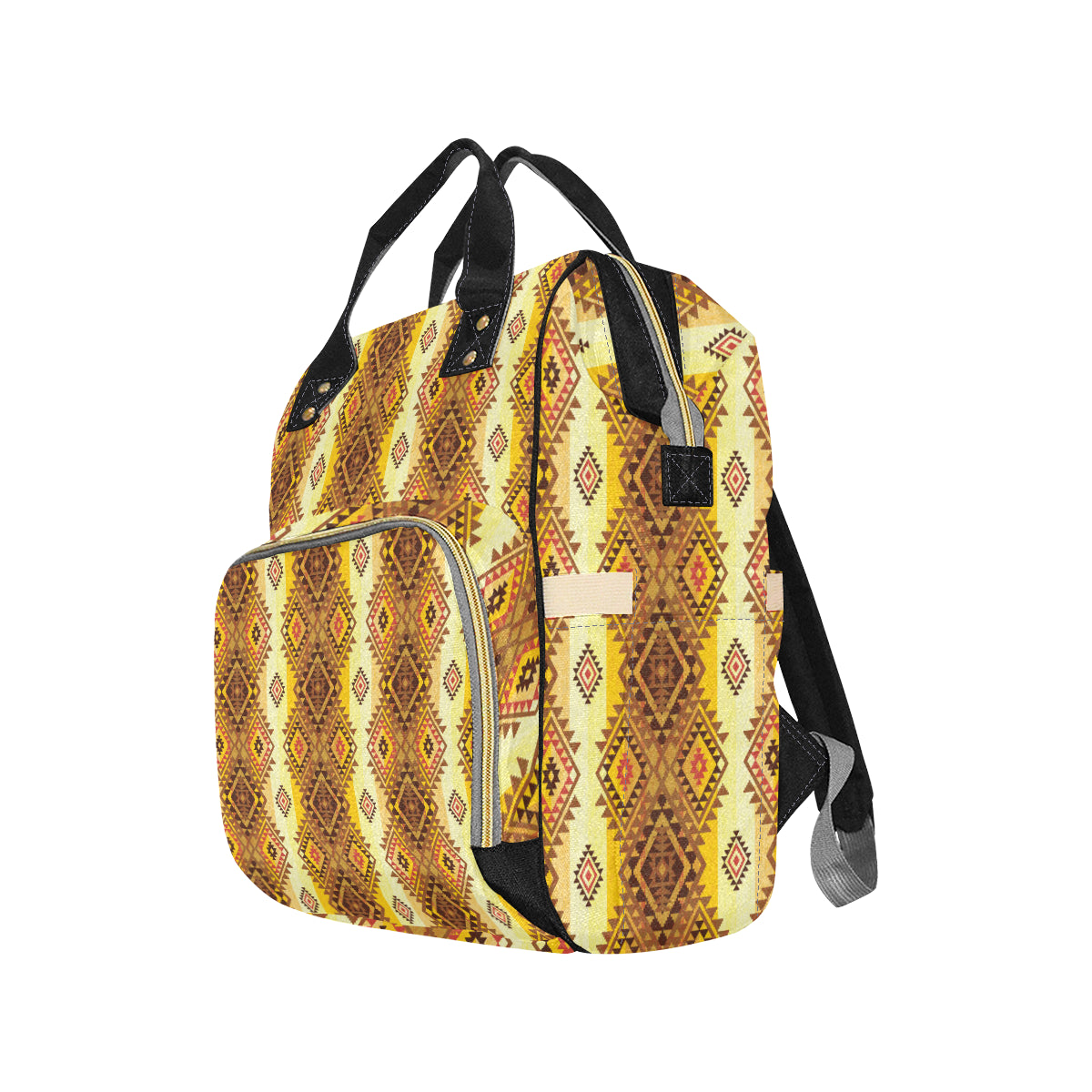 Native Pattern Print Design A09 Diaper Bag Backpack