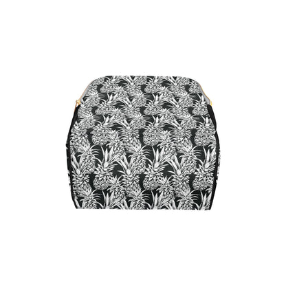 Pineapple Pattern Print Design PP08 Diaper Bag Backpack