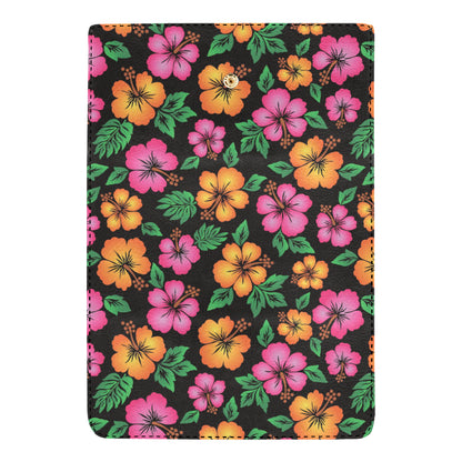 Hibiscus Pattern Print Design HB029 Women's Trifold Wallet