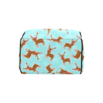 Reindeer Print Design LKS403 Diaper Bag Backpack