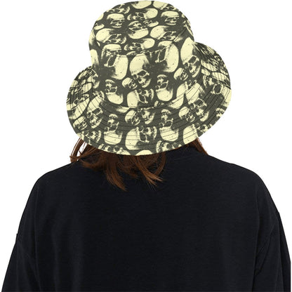 Skull Print Design LKS302 Unisex Bucket Hat