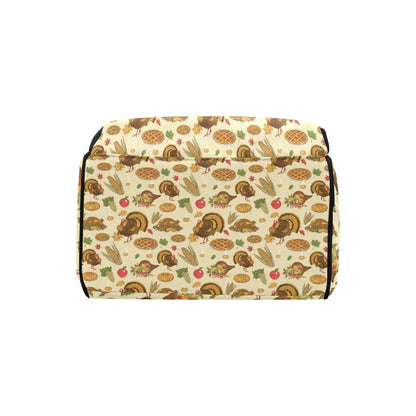 Thanksgiving Print Design LKS302 Diaper Bag Backpack