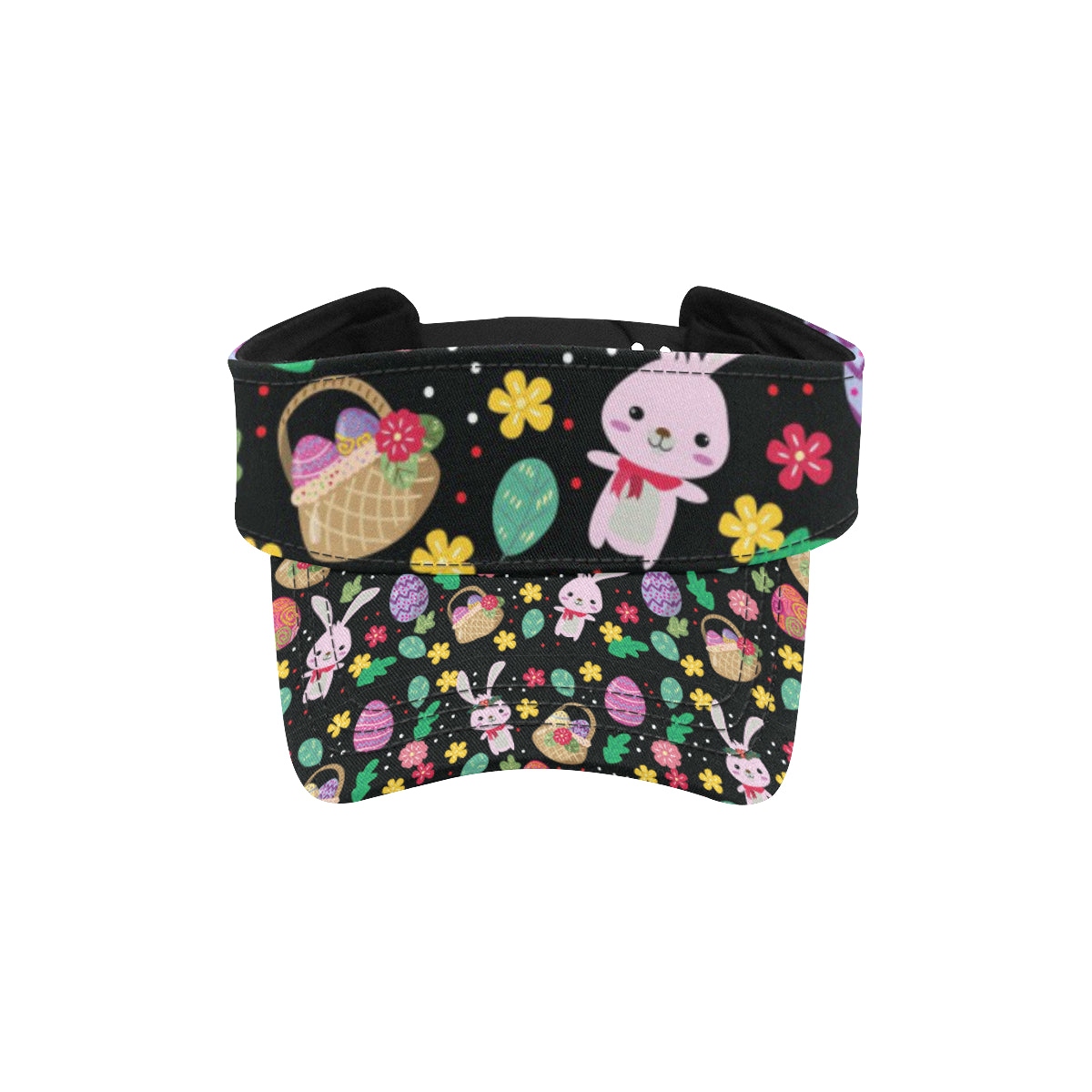 Easter Eggs Pattern Print Design RB05 Unisex Sun Visor