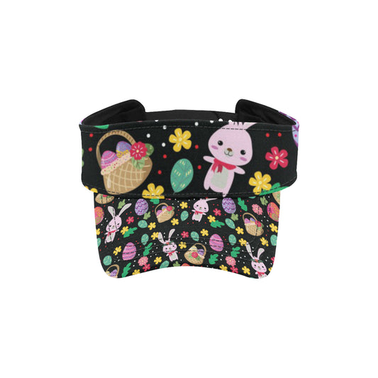 Easter Eggs Pattern Print Design RB05 Unisex Sun Visor