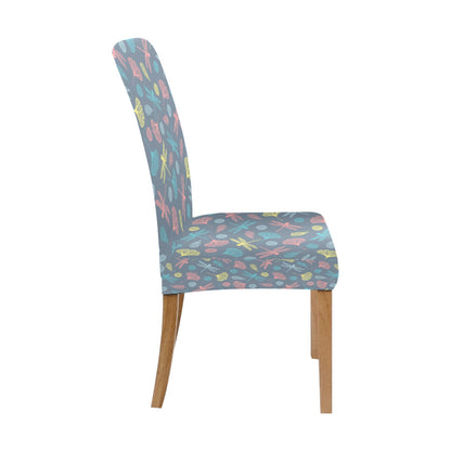 Dragonfly Print Design LKS403 Dining Chair Slipcover