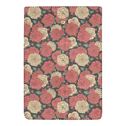Camellia Pattern Print Design CM01 Women's Trifold Wallet