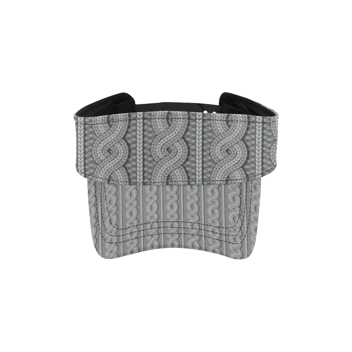 Cable Knit Pattern Print Design 01 Unisex Sun Visor