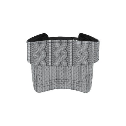 Cable Knit Pattern Print Design 01 Unisex Sun Visor