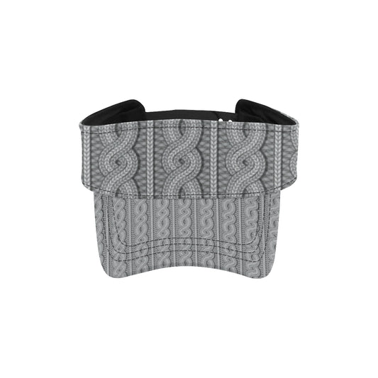 Cable Knit Pattern Print Design 01 Unisex Sun Visor