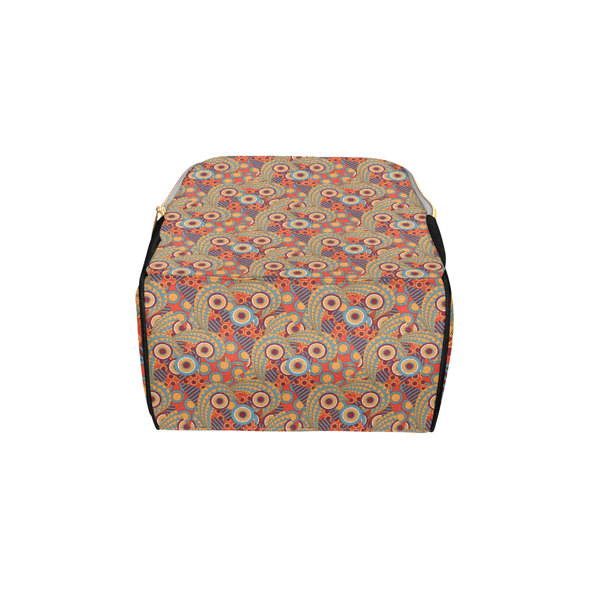 African Pattern Print Design 06 Diaper Bag Backpack