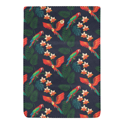 Macaw Pattern Print Design 02 Women's Trifold Wallet