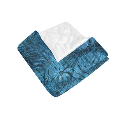 Jean Tropical Pattern Print Design 04 Premium Quilt