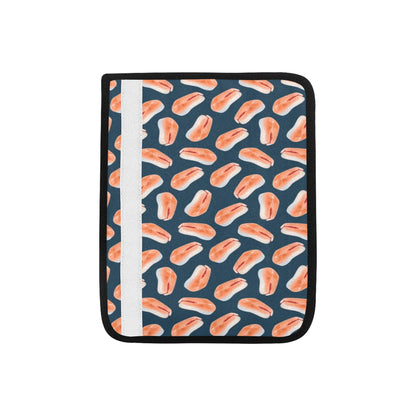 Salmon Steak Print Design LKS306 Car Seat Belt Cover