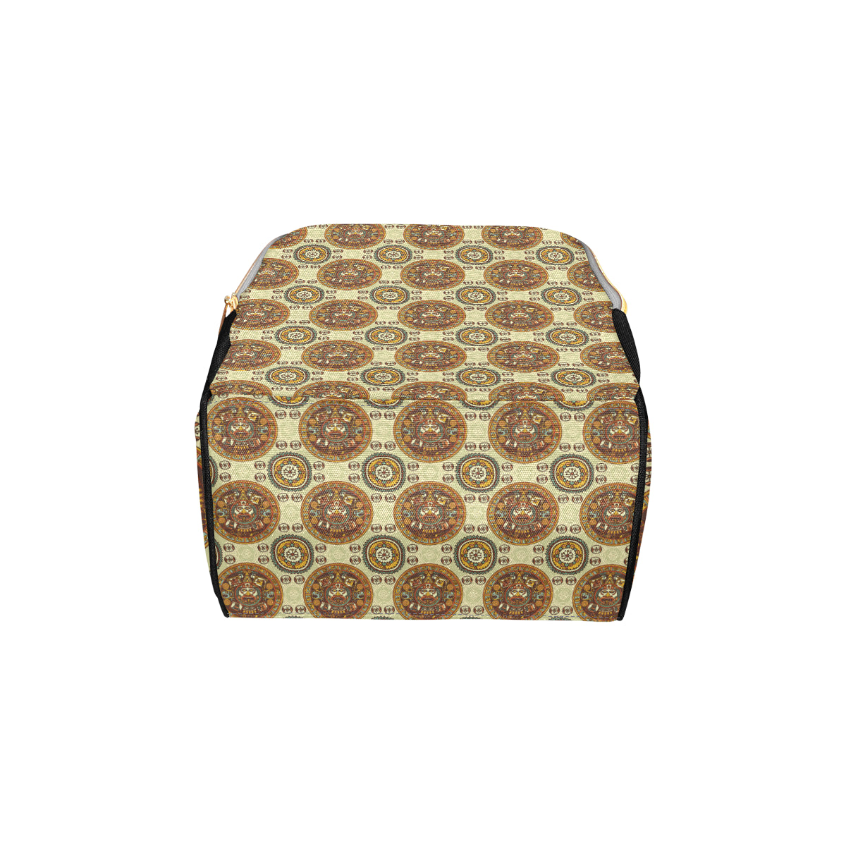 Calendar Aztec Themed Print Pattern Diaper Bag Backpack