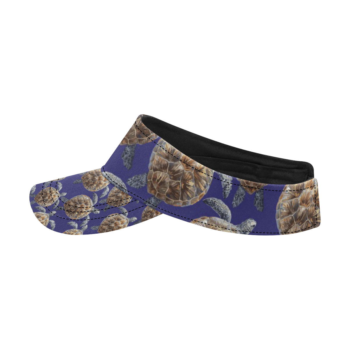 Sea Turtle Pattern Print Design T05 Unisex Sun Visor