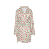 Sweet Pea Print Design LKS301 Women's Fleece Robe