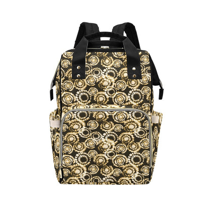 Tie Dye Print Design LKS307 Diaper Bag Backpack