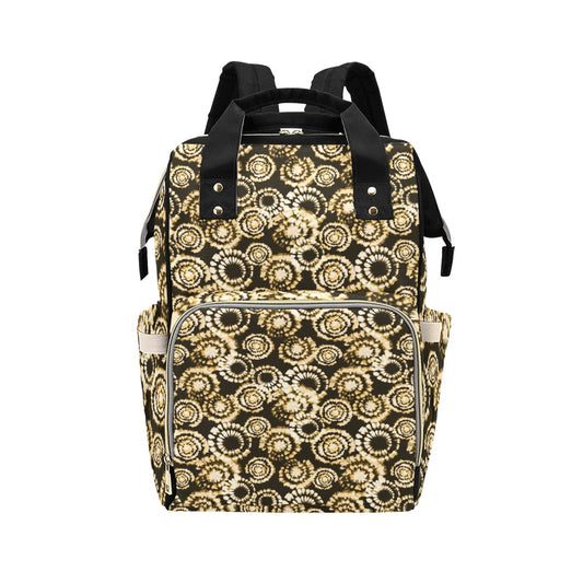 Tie Dye Print Design LKS307 Diaper Bag Backpack
