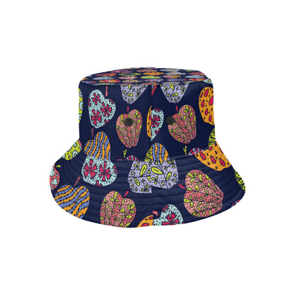 Apple Pattern Print Design AP05 Unisex Bucket Hat