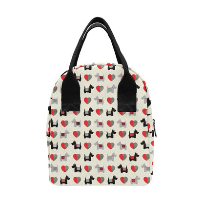 Scottish Terriers Print Design LKS3010 Insulated Lunch Bag