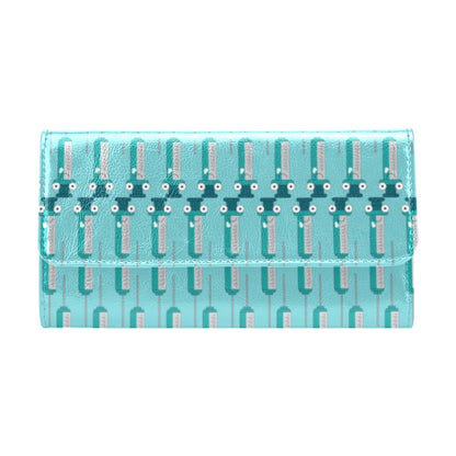 Phlebotomist Concept Design Women's Trifold Wallet
