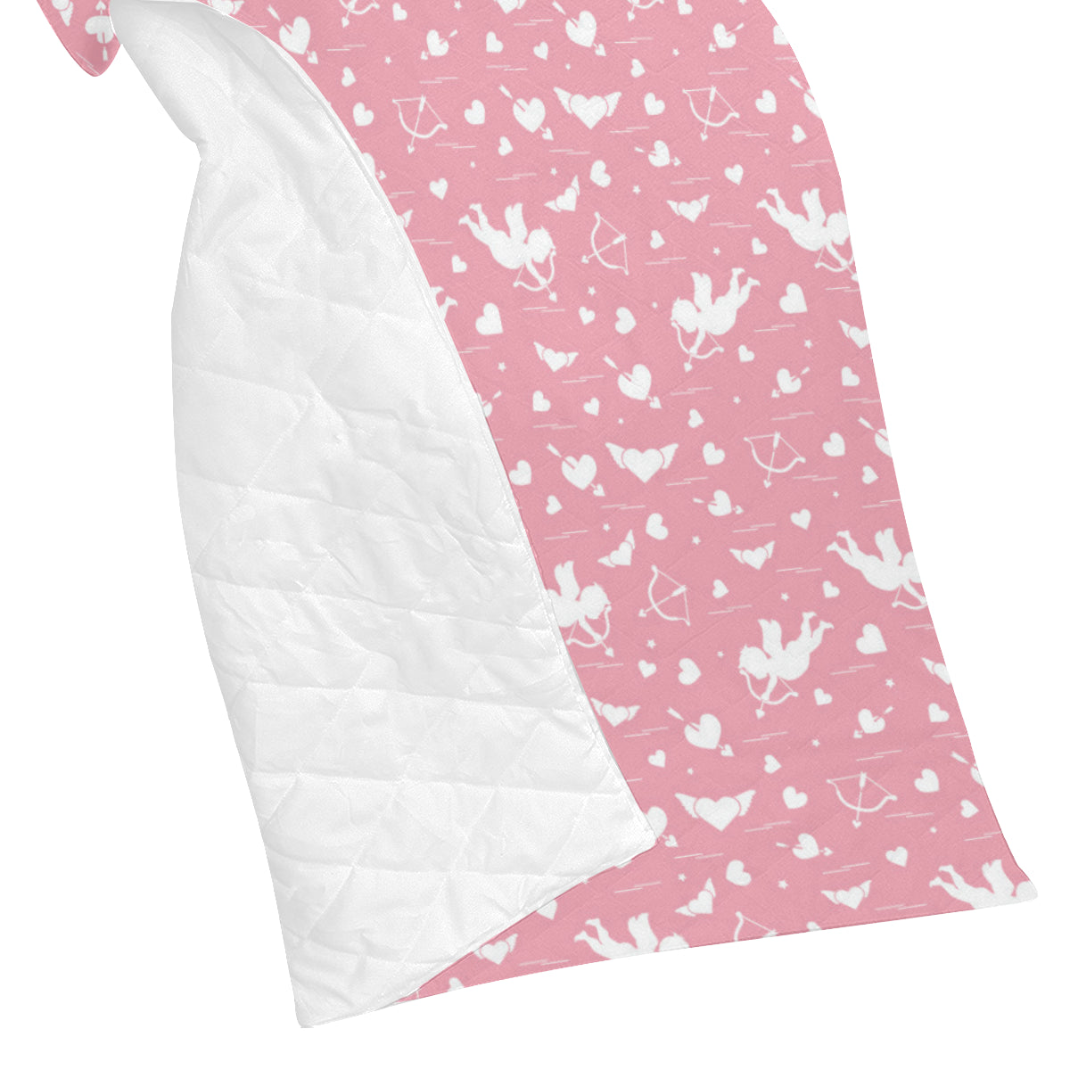 Cupid Pattern Print Design 03 Premium Quilt