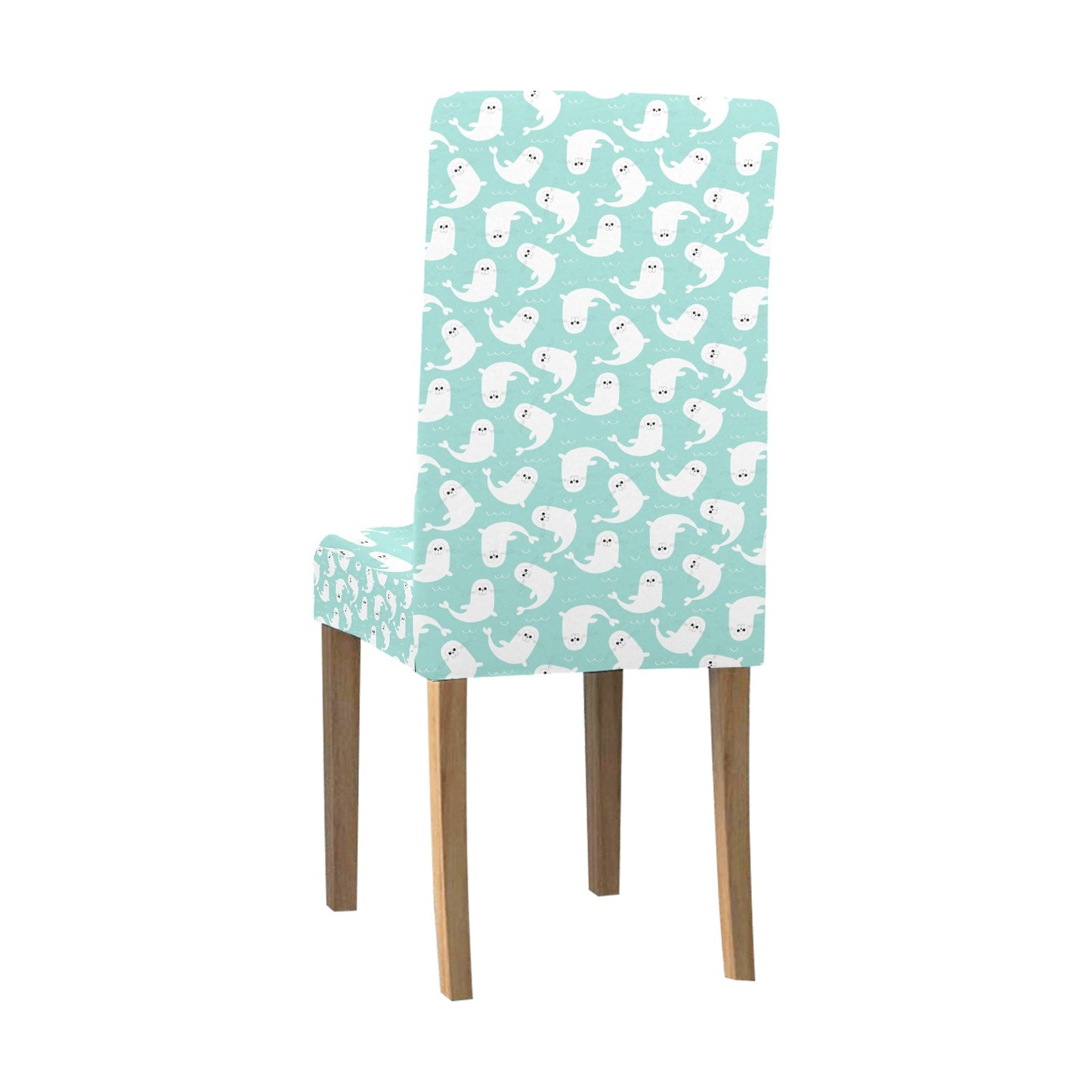 Sea Lion Print Design LKS401 Dining Chair Slipcover