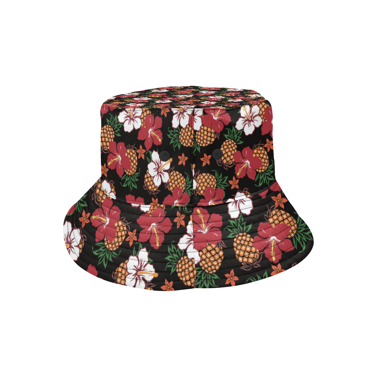 Hawaiian Themed Pattern Print Design H013 Unisex Bucket Hat