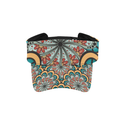 Mandala Pattern Print Design 01 Unisex Sun Visor