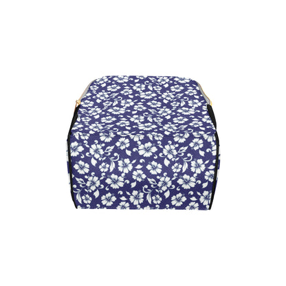 Hibiscus Pattern Print Design HB010 Diaper Bag Backpack