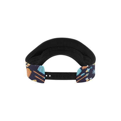 Eskimo Pattern Print Design 02 Unisex Sun Visor