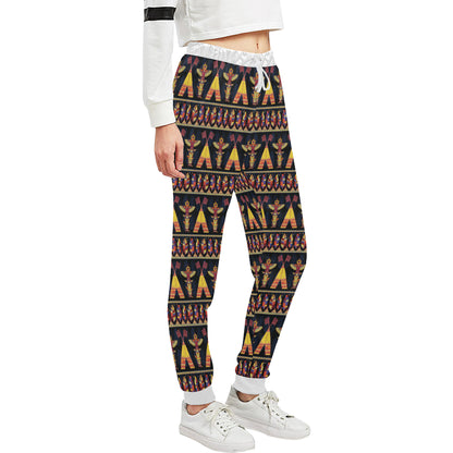 Totem Pole Design Unisex Sweatpants