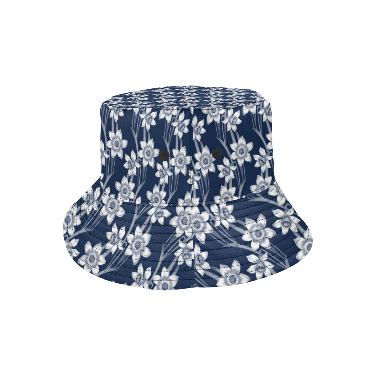 Daffodils Pattern Print Design DF09 Unisex Bucket Hat