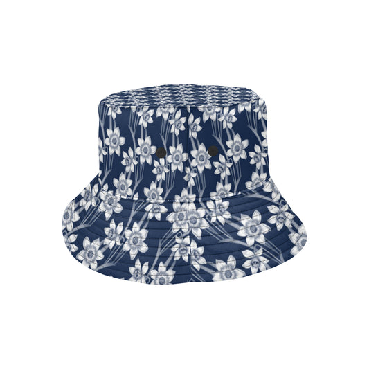 Daffodils Pattern Print Design DF09 Unisex Bucket Hat