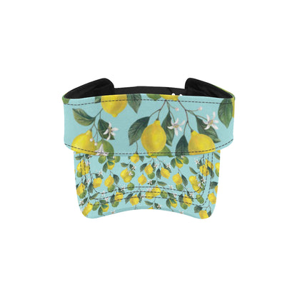 Lemon Pattern Print Design LM05 Unisex Sun Visor