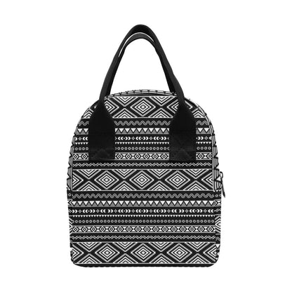 Tribal Pattern Print Design LKS301 Insulated Lunch Bag