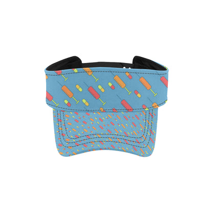 Phlebotomist Medical Pattern Unisex Sun Visor