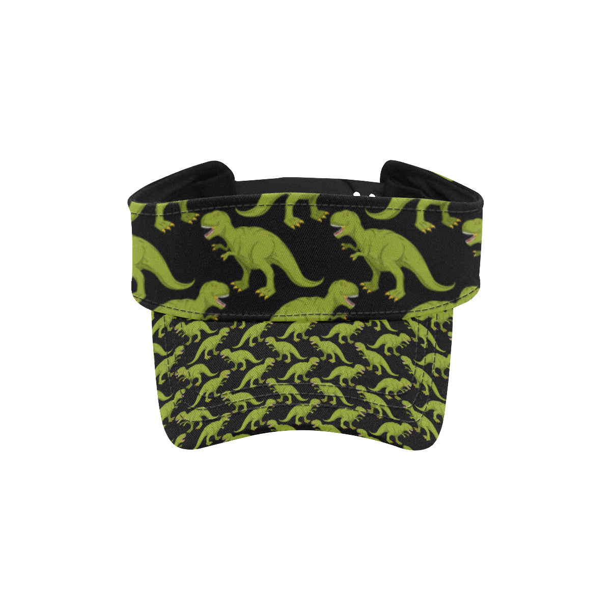 T Rex Pattern Print Design A02 Unisex Sun Visor