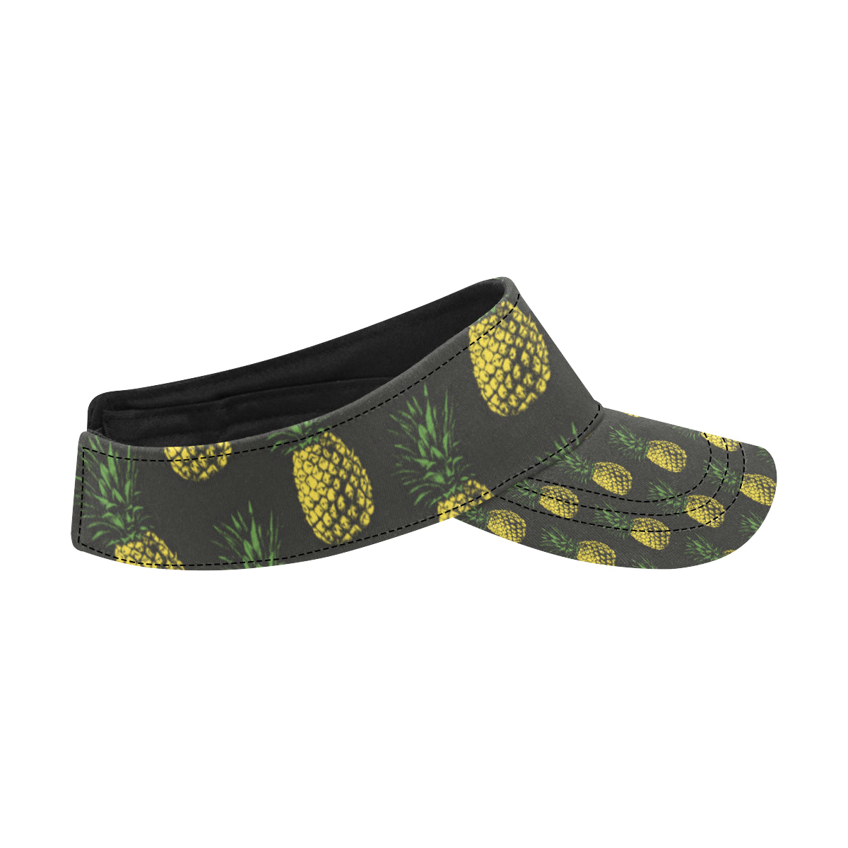 Gold Pineapple Unisex Sun Visor