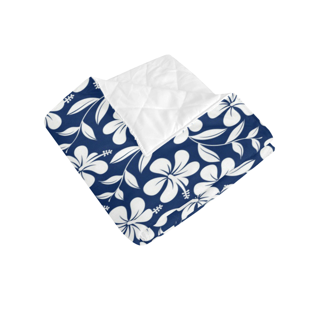 Hibiscus Pattern Print Design HB031 Premium Quilt