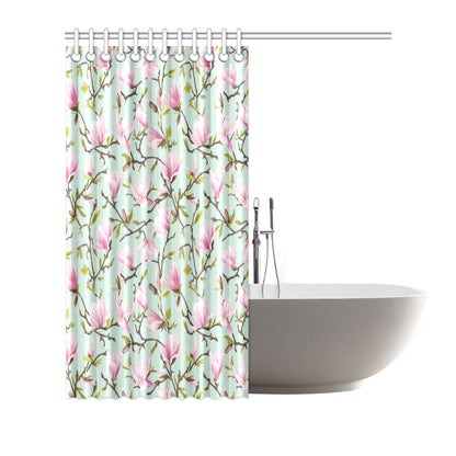 Magnolia Pattern Print Design MAG04 Shower Curtain