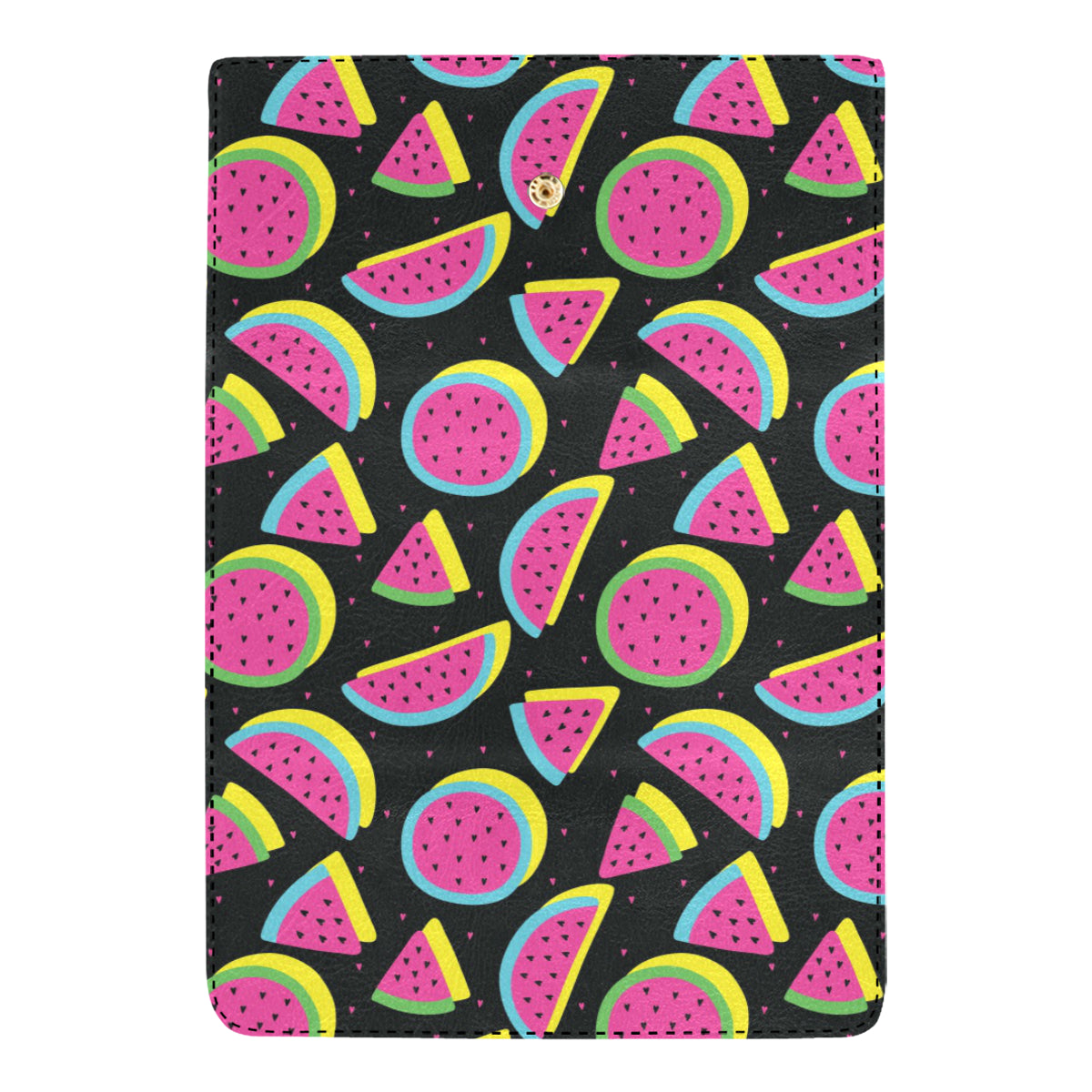 Watermelon Pattern Print Design WM07 Women's Trifold Wallet