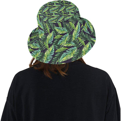 Tropical Flower Pattern Print Design TF06 Unisex Bucket Hat