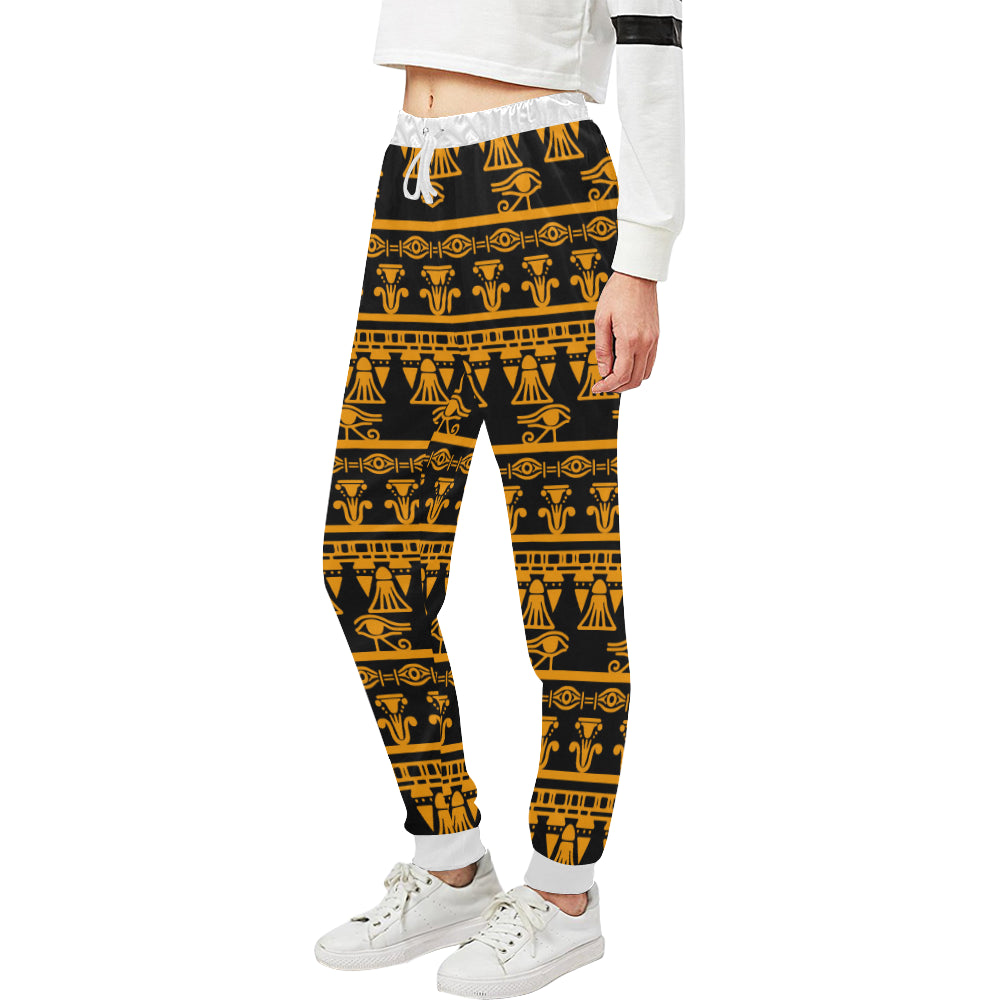 Eye of Horus Tribal Egypt Pattern Unisex Sweatpants