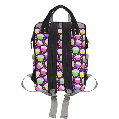 Cupcake Pattern Print Design CP07 Diaper Bag Backpack