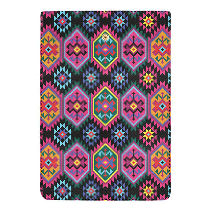 Mexican Pattern Print Design 02 Women's Trifold Wallet