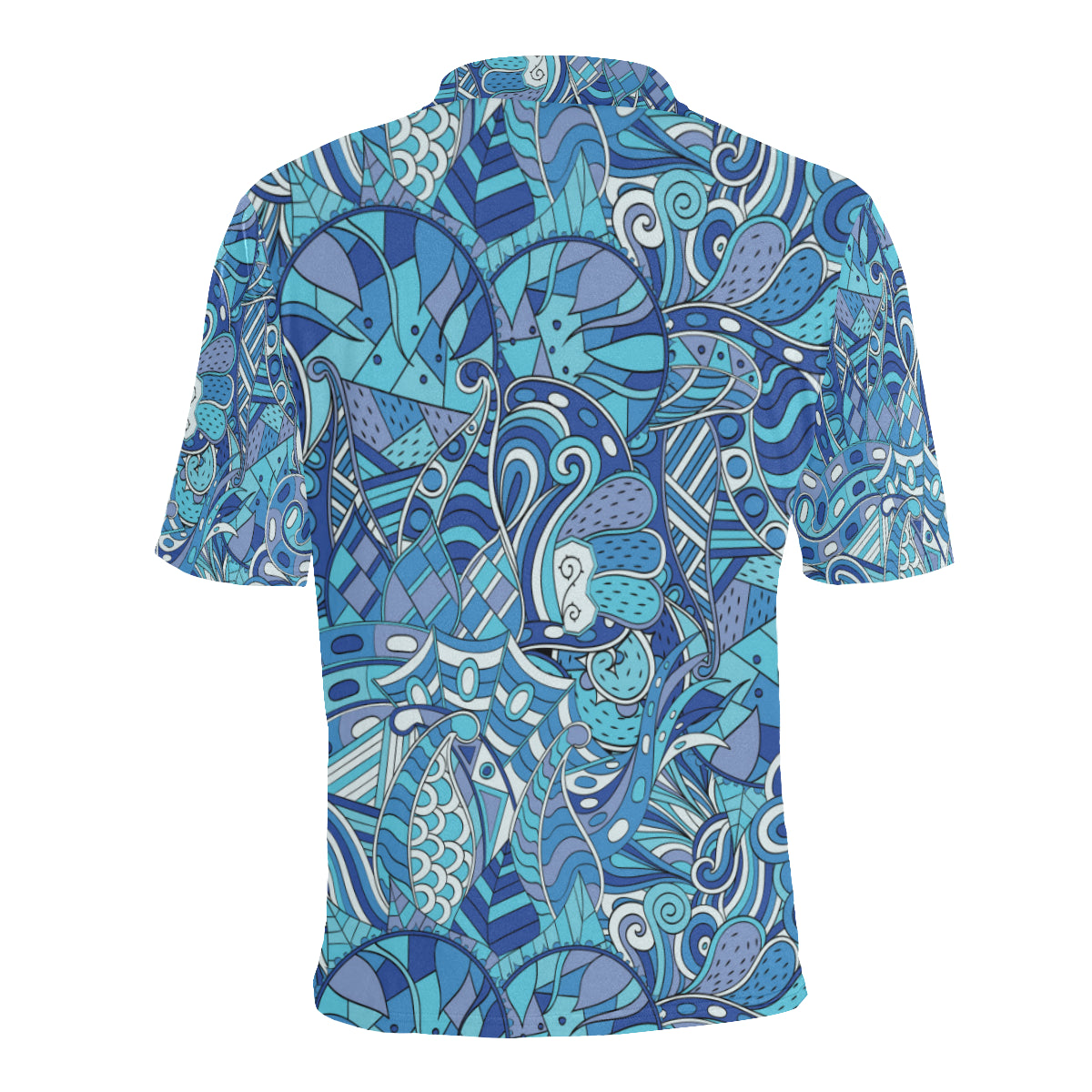 Funky Retro Pattern Print Design A02 Men Polo Shirt